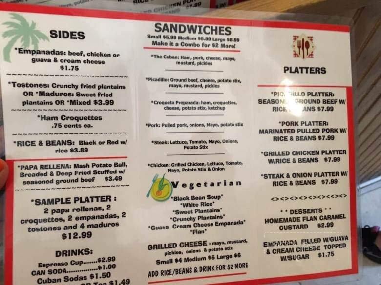 Aroma Cafe - Maryville, TN menu_pic