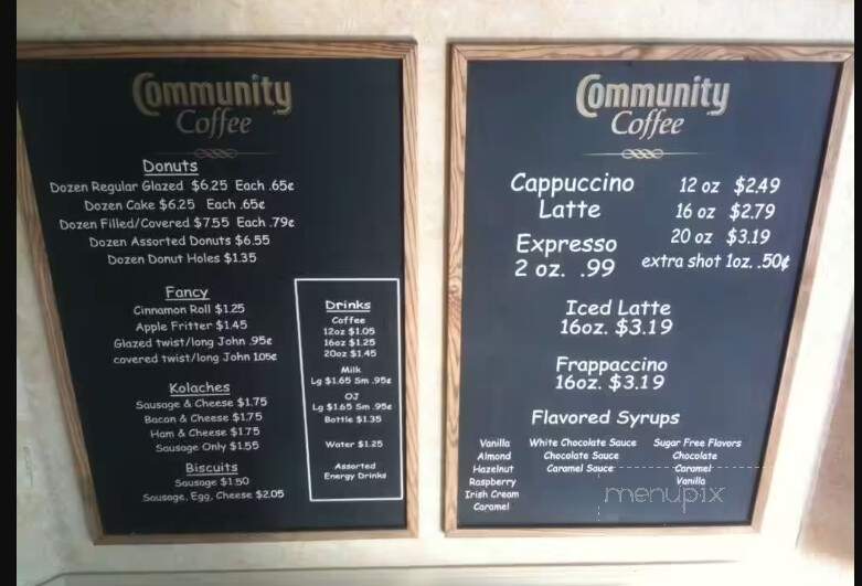 Donuts Coffee & Cream - Pineville, LA menu_pic