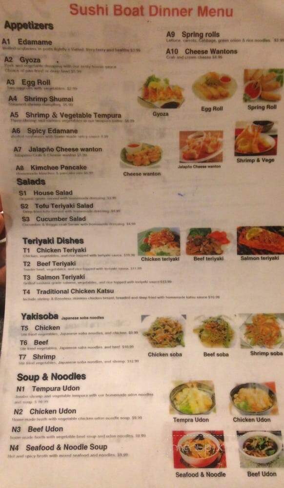 Sushi Boat - Laramie, WY menu_pic