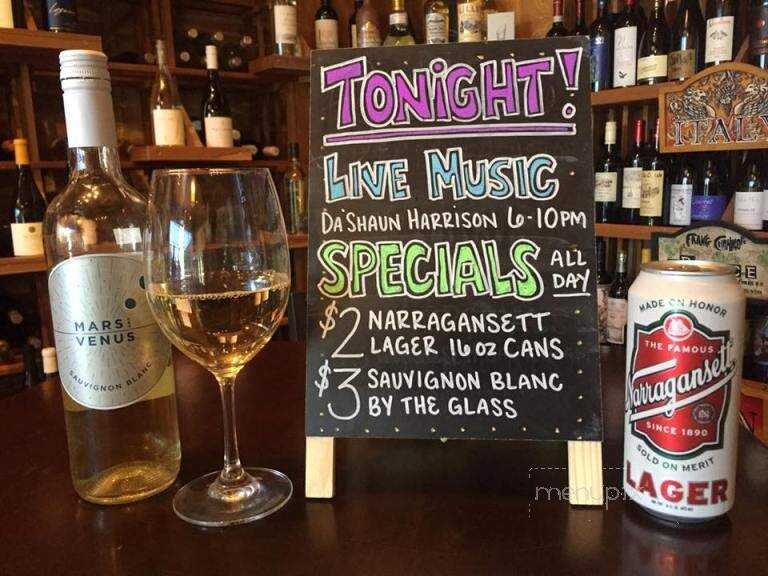 Lumina Wine and Beer - Asheboro, NC menu_pic