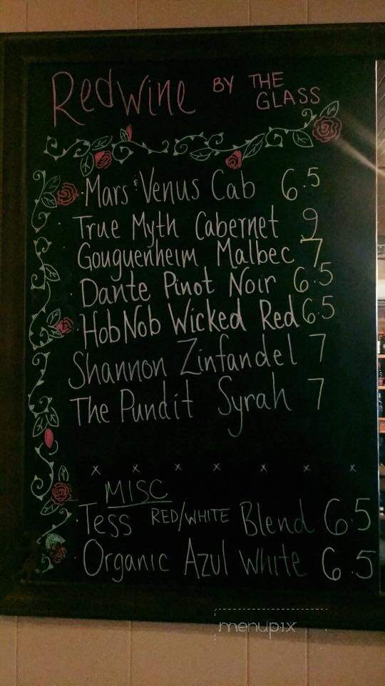 Lumina Wine and Beer - Asheboro, NC menu_pic