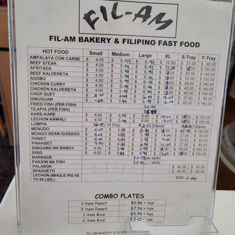 Fil-Am Bakery & Fast Food - Sacramento, CA