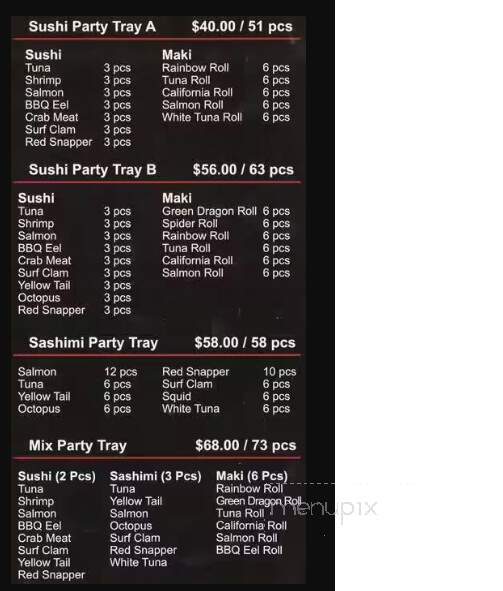 Yang Yang's Kitchen - Markham, ON menu_pic