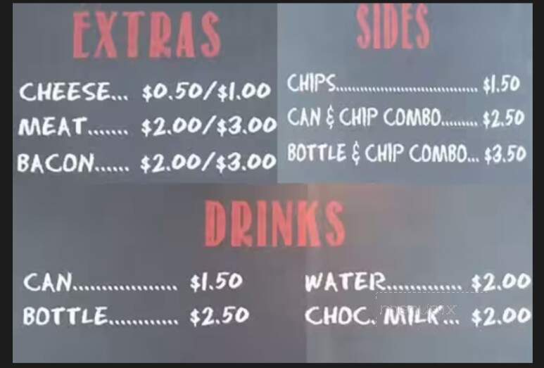Belly Buster Submarines - Toronto, ON menu_pic