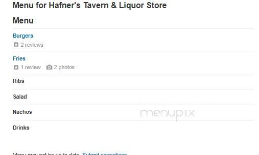 Hafner's Tavern & Liquor Store - Moline, IL
