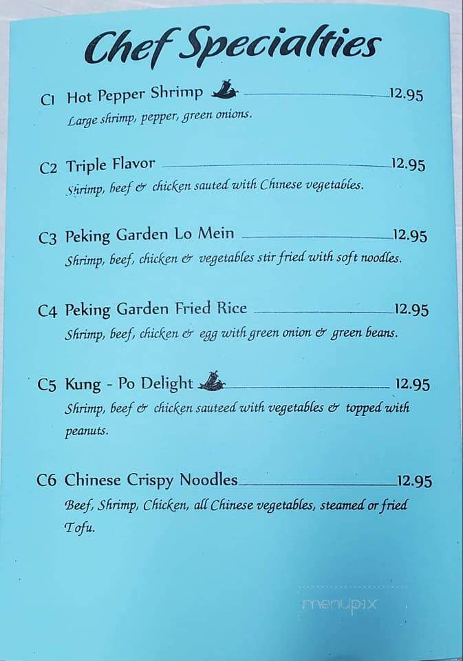 Peking Garden - Larned, KS menu_pic