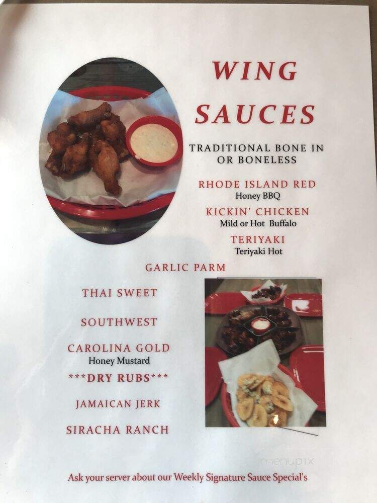 The Coop - Spindale, NC menu_pic