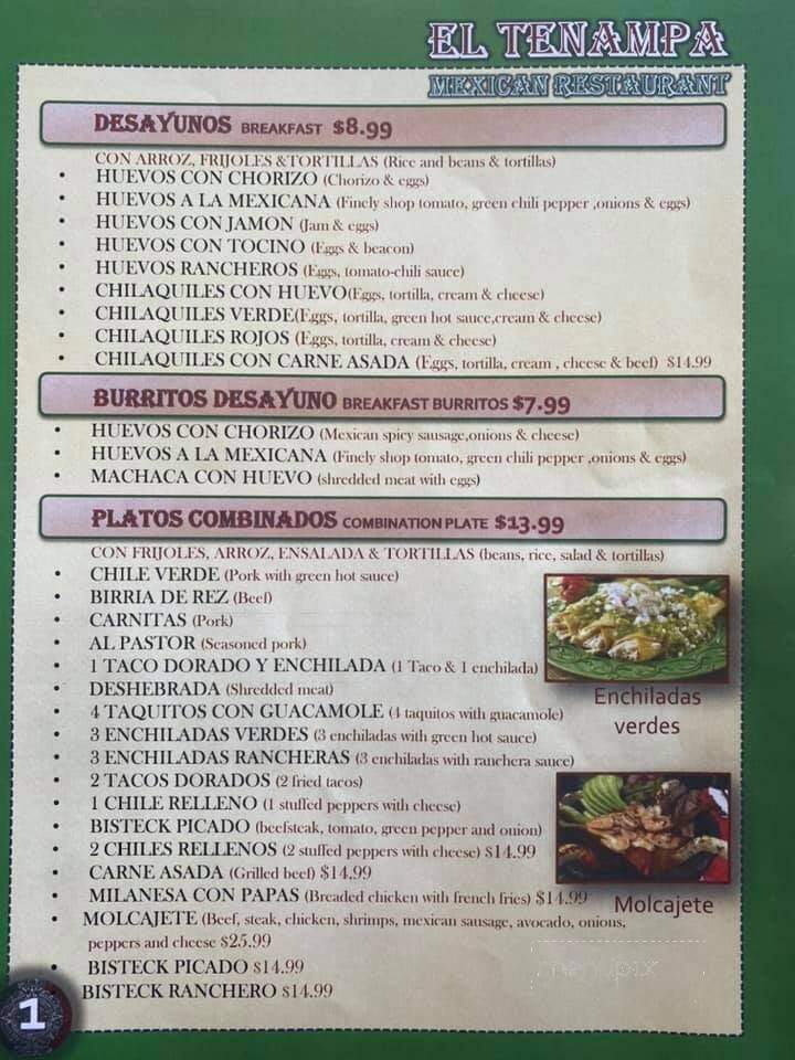 El Tenampa Mexican Restaurant - Manchester, NH