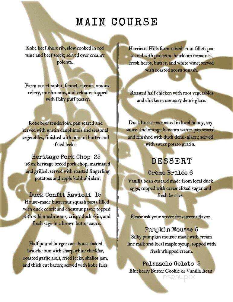 The Golden Bough - Bangor, MI menu_pic