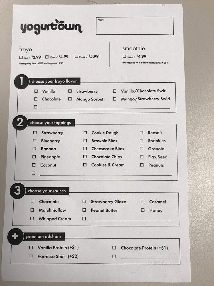 Eleanor's Cafe - Dearborn, MI menu_pic