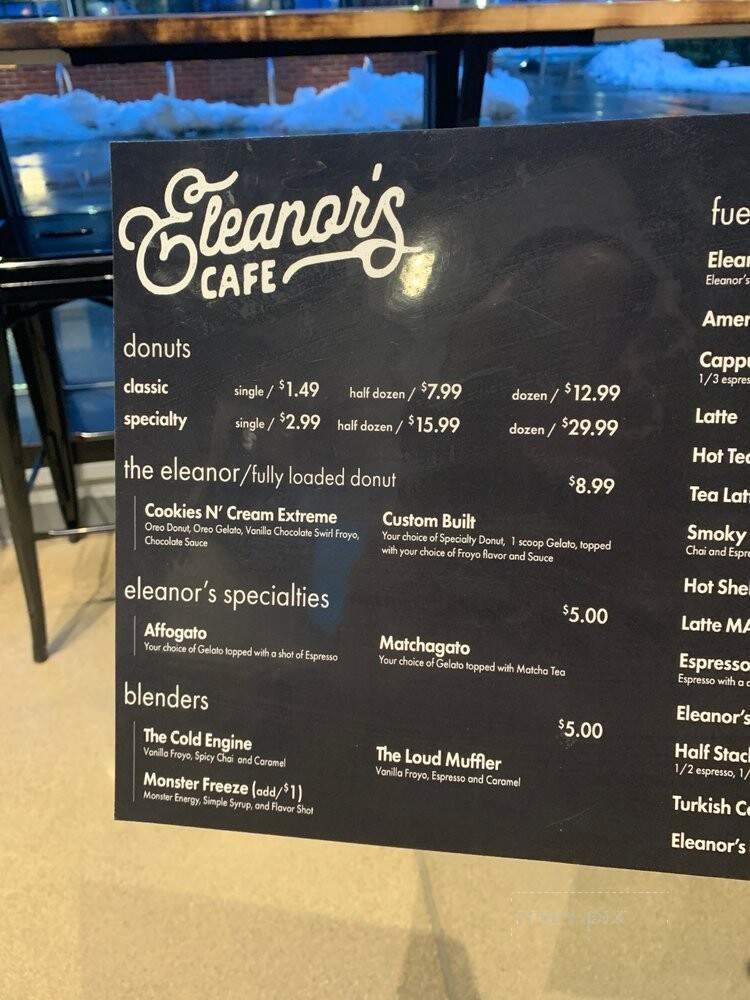 Eleanor's Cafe - Dearborn, MI menu_pic