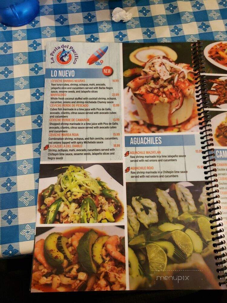 La Perla Del Pacifico - Schertz, TX menu_pic