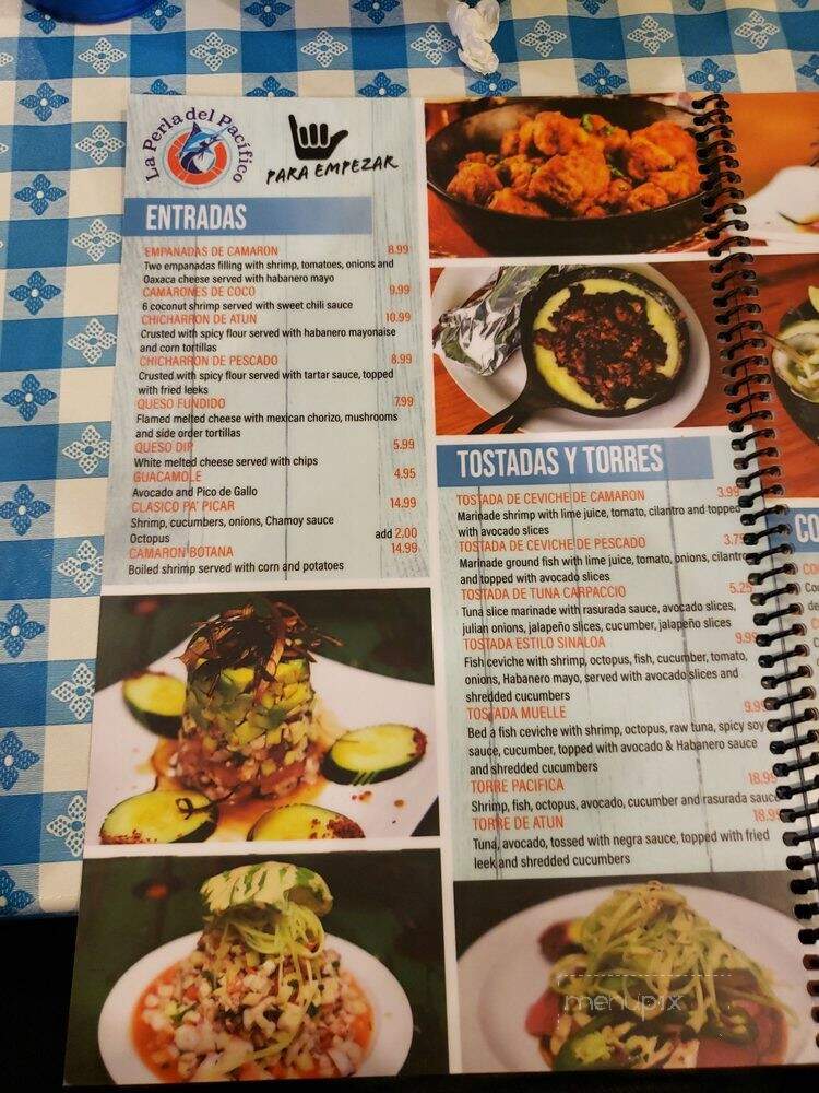 La Perla Del Pacifico - Schertz, TX menu_pic