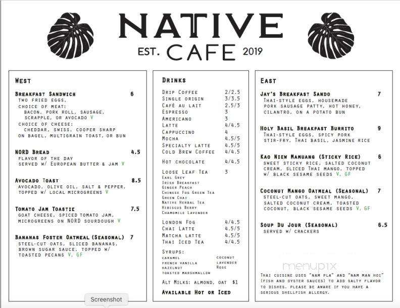 Native Cafe - Doylestown, PA