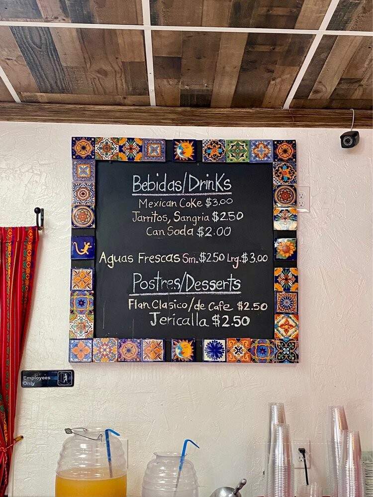 La Chancla Mexican Grill - Long Beach, CA menu_pic