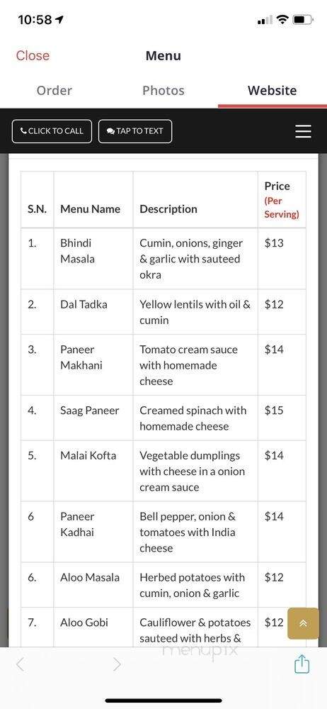 Real Taste Of India Klamath Falls - Klamath Falls, OR menu_pic