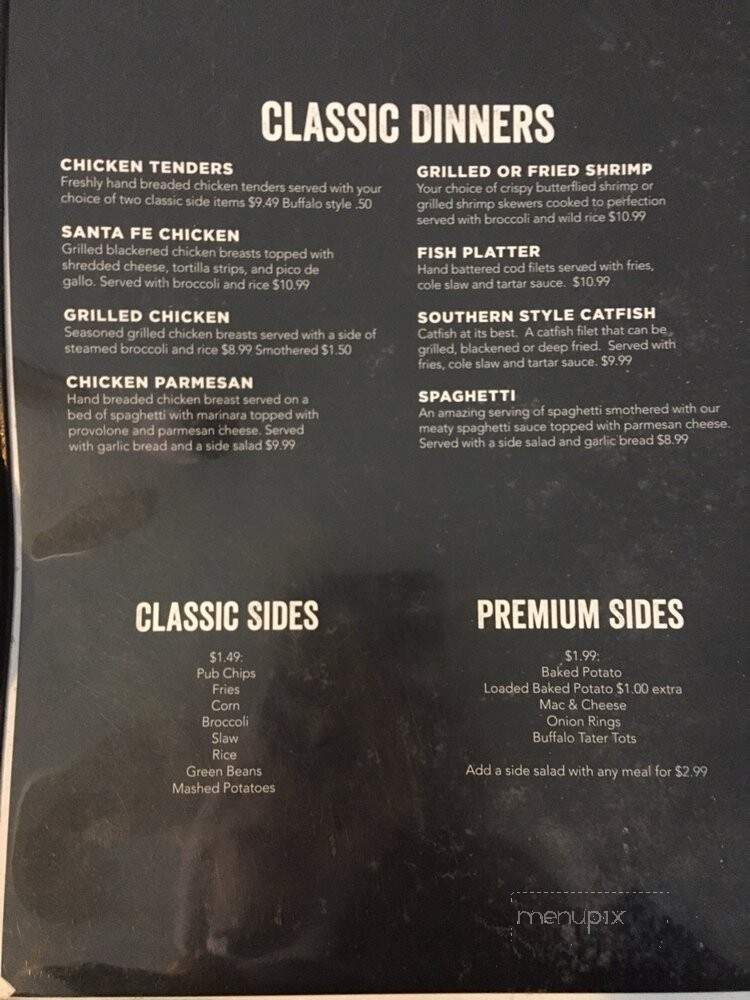 Little Rick's Neighborhood Bar & Grill - Lebanon Junction, KY menu_pic