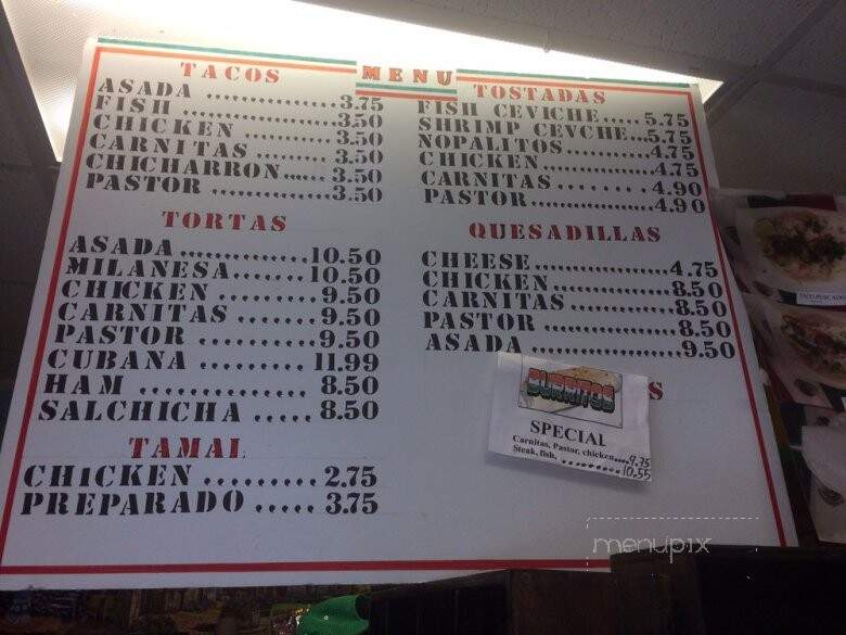 La Tienda Del Sol - Kihei, HI menu_pic