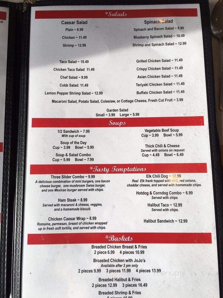 Tommy's 4th Street Bar & Grill - Corvallis, OR menu_pic