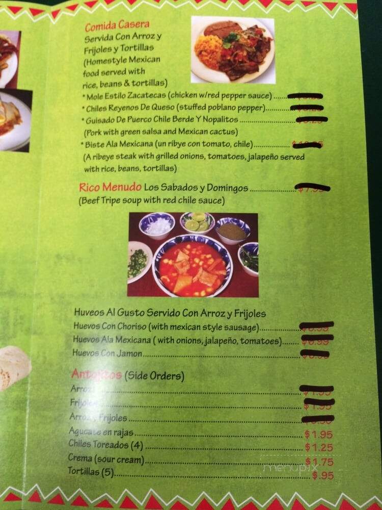 Don Juan - East Ridge, TN menu_pic