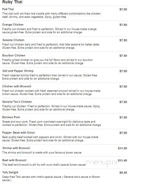 Panpacific Grill - Lancaster, PA menu_pic