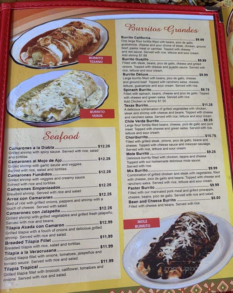Marias Beer and Grill - Spartanburg, SC menu_pic