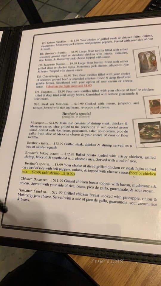 Little Brother - El Dorado, AR menu_pic