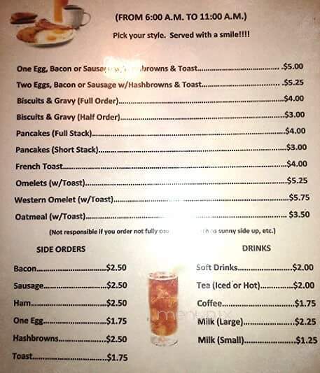 Carol's Place - Deepwater, MO menu_pic
