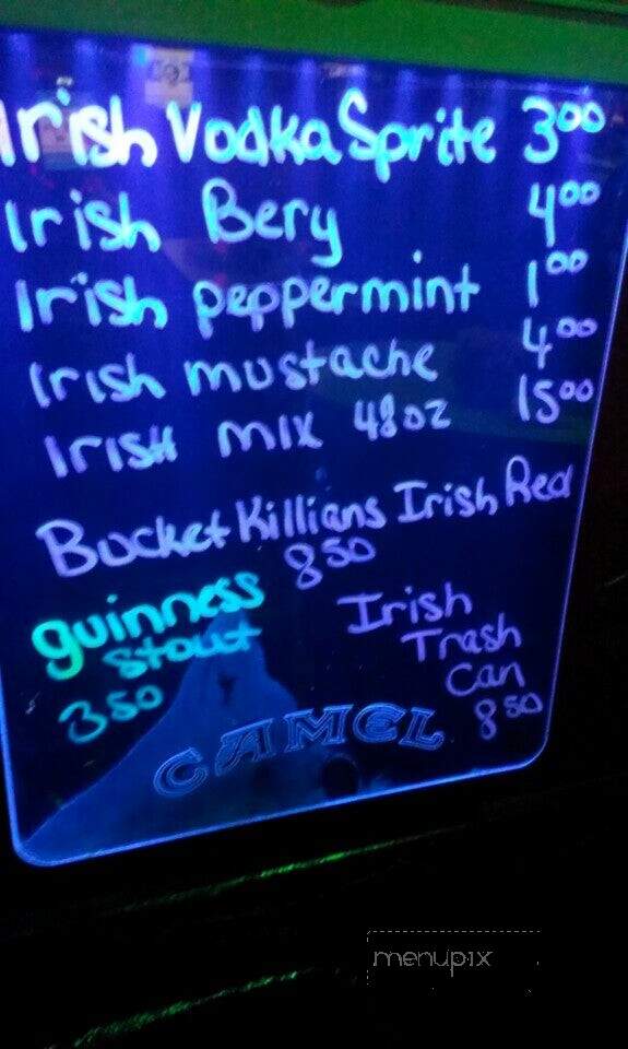 McFinn's Pub - Oklahoma City, OK menu_pic