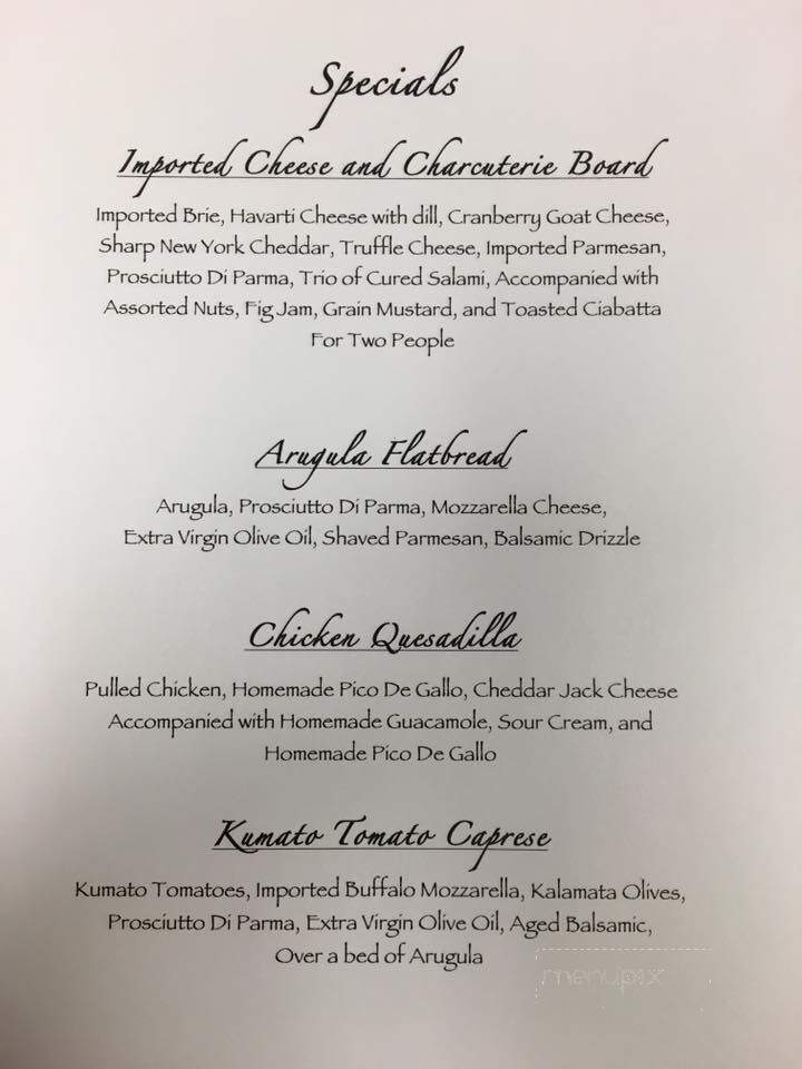 Woodbriar Inn - Berlin, NJ menu_pic