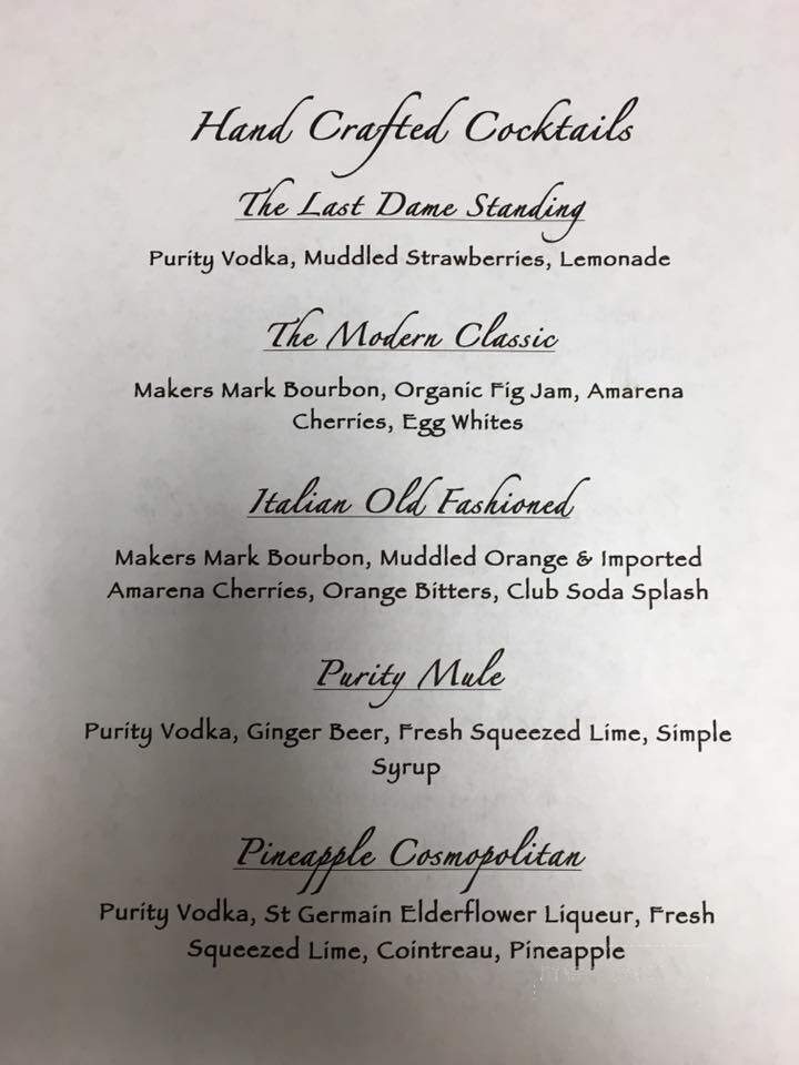 Woodbriar Inn - Berlin, NJ menu_pic