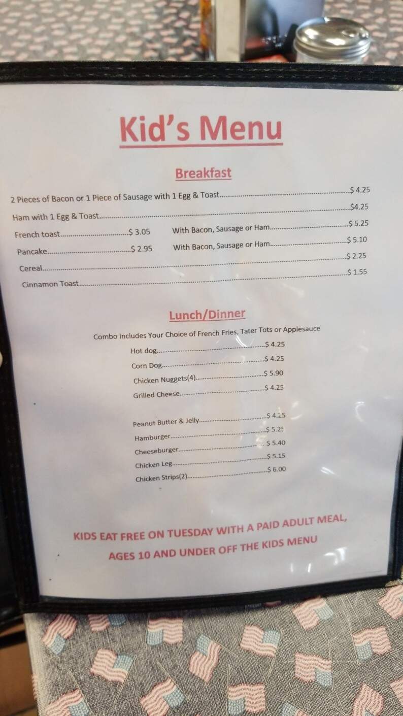 Nic Nac Cafe - California, MO menu_pic