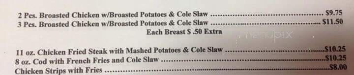Nic Nac Cafe - California, MO menu_pic