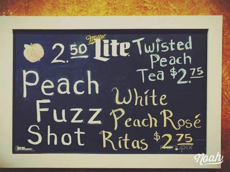 Fuzzy's Tavern - Cobden, IL menu_pic