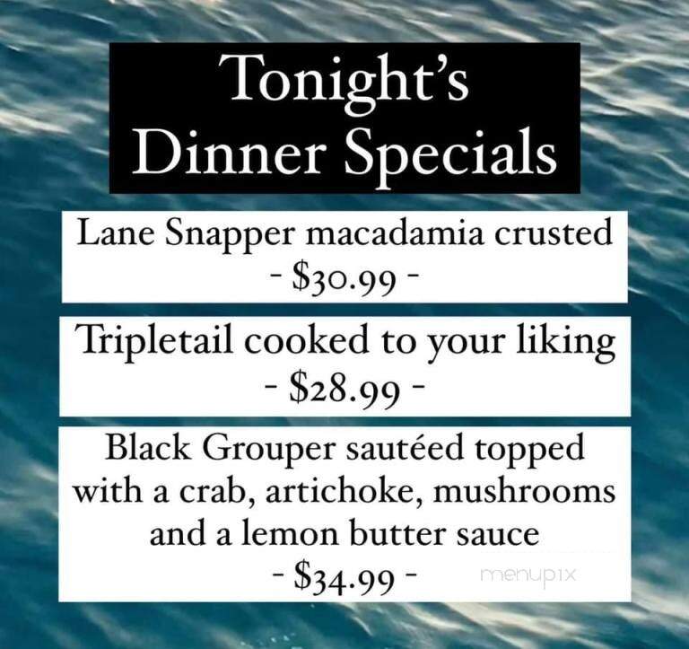 King Neptune Restaurant - Stuart, FL menu_pic
