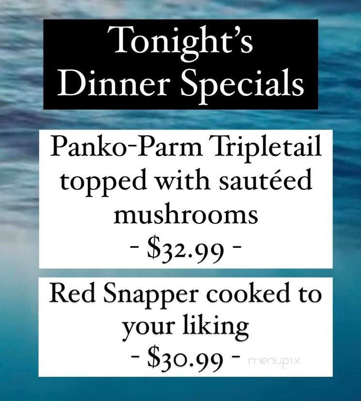 King Neptune Restaurant - Stuart, FL menu_pic