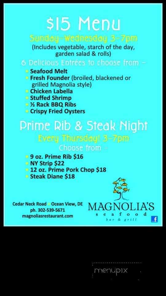 Magnolia's Restaurant & Pub - Ocean View, DE