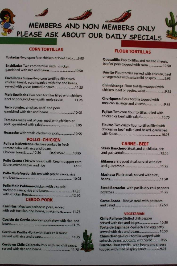Ole Ole Mexican Deli - New Westminster, BC menu_pic