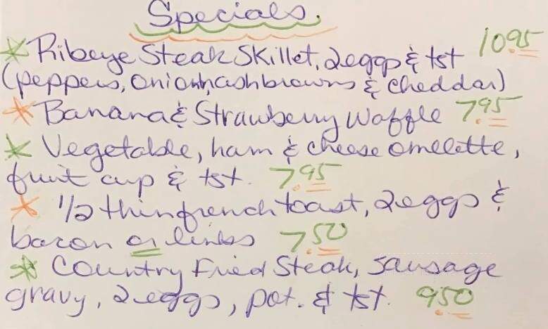 Whitney Street - Grayslake, IL menu_pic