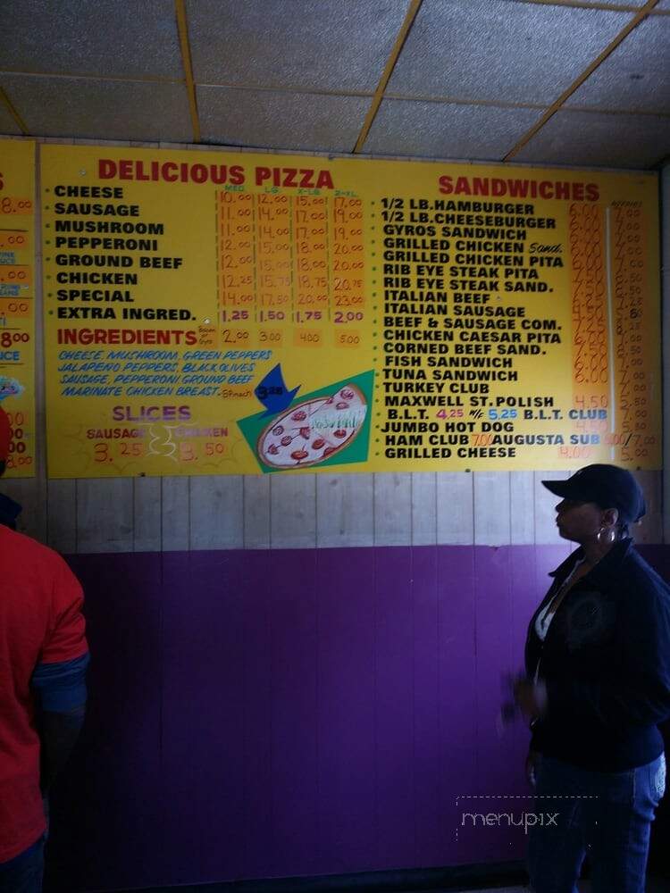 Elliots Augusta Pizza & Grill - Chicago, IL menu_pic