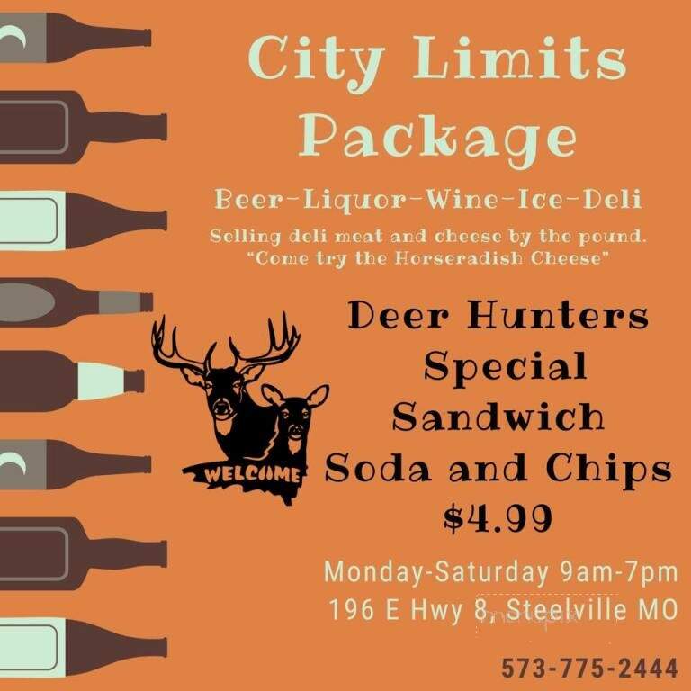 City Limits Package & Deli - Steelville, MO