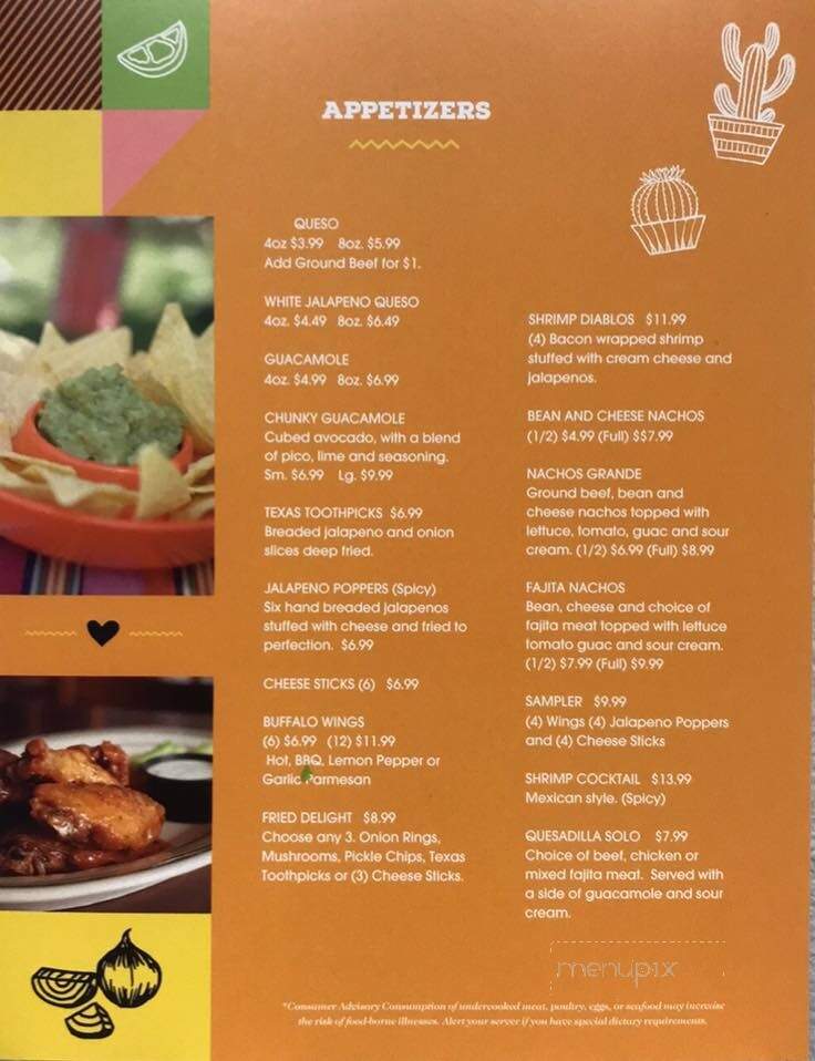 Ama's Mexican Restaurant - Hearne, TX menu_pic