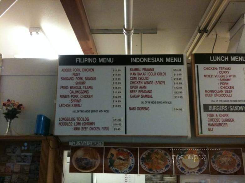 Bernadette's Fast Food - Juneau, AK menu_pic