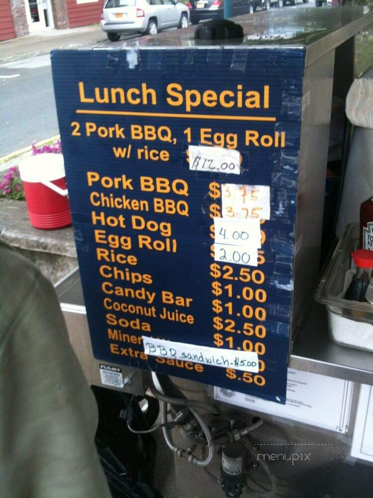 Bernadette's Fast Food - Juneau, AK menu_pic