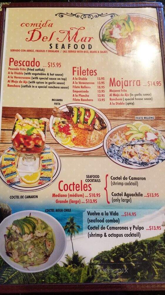 Taqueria Santa Fe - Orosi, CA menu_pic