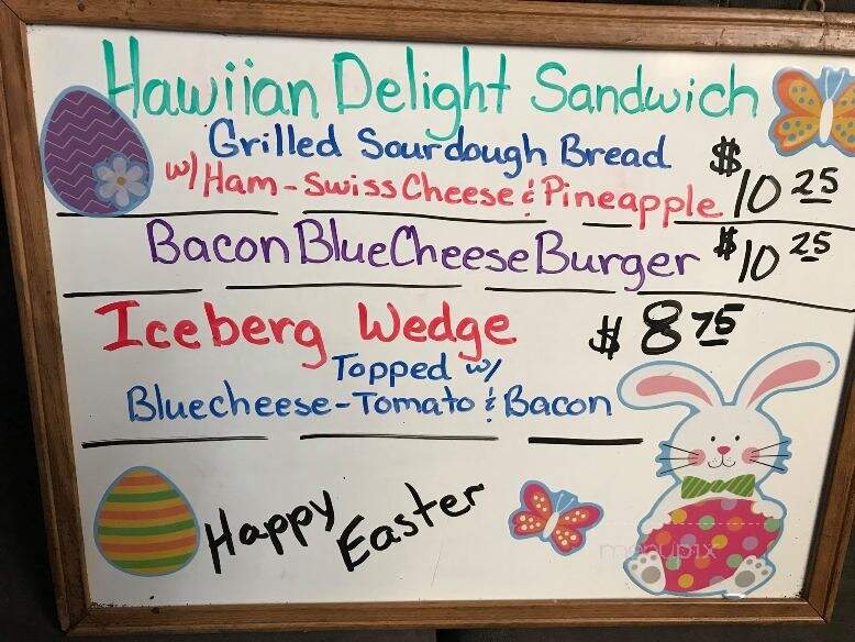 Wagon Wheel Coffee Shop - Carmel, CA menu_pic