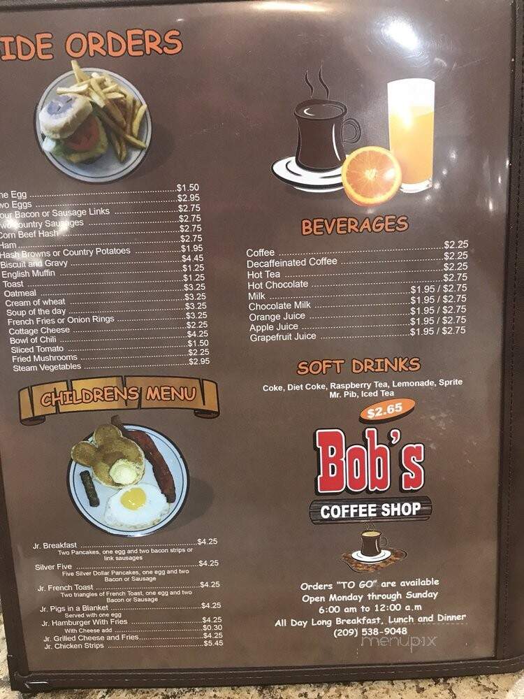 Bob's Coffee Shop - Ceres, CA
