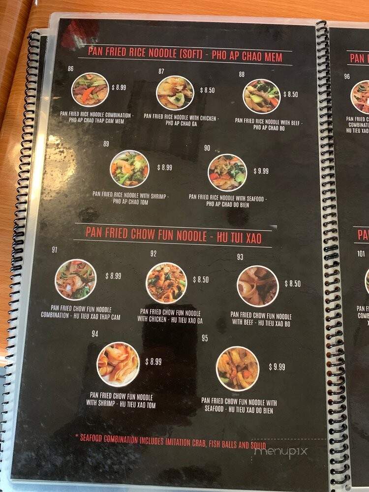 Kung Fu Pho - Highland, CA menu_pic