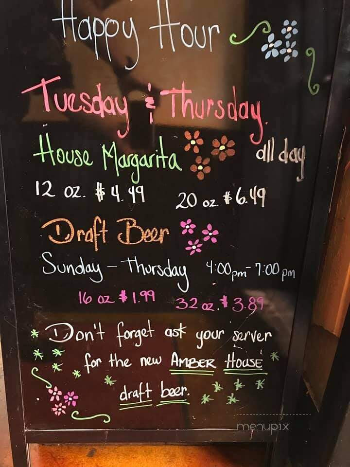 Los Portales - Greer, SC menu_pic
