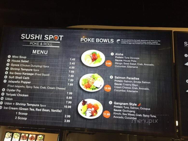 Sushi Spot - Plano, TX menu_pic